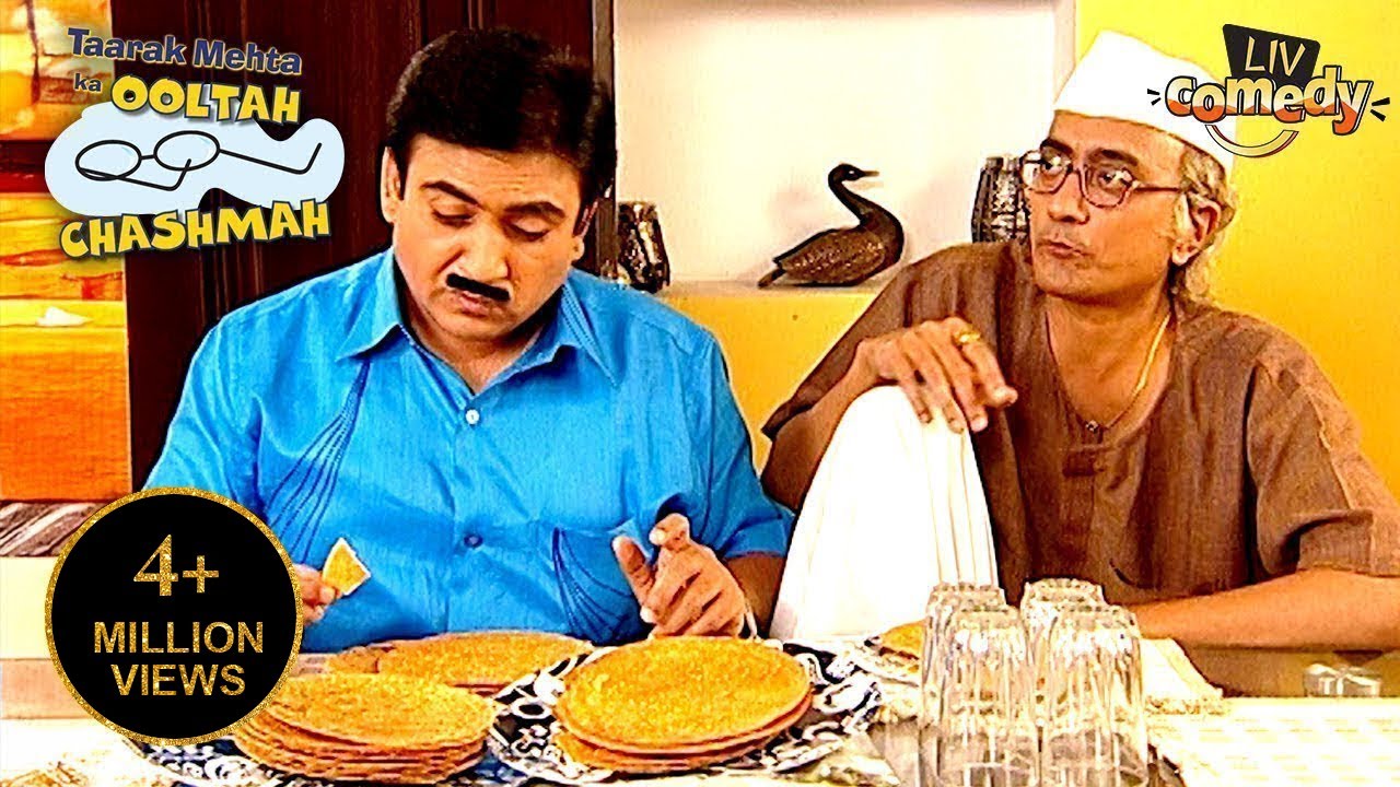 Jetha ने लिए Pav Bhaji & Pani Puri खाखरा के मज़े | Taarak Mehta Ka Ooltah Chashmah Ke Foodies