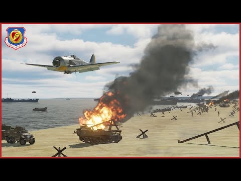 DCS Normandy 1944 -"Pips" Priller Attacks Sword Beach