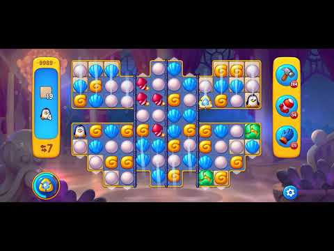 Fishdom level 9989 no boosters フィッシュダム ノーマル