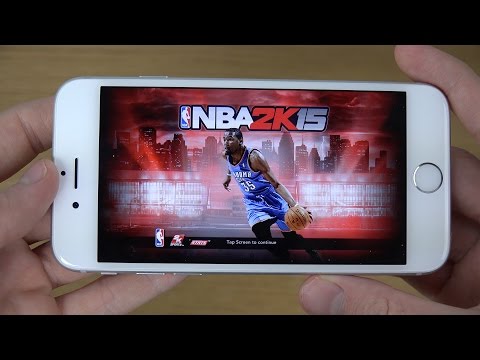 NBA 2K15 iPhone 6 4K Gameplay Review
