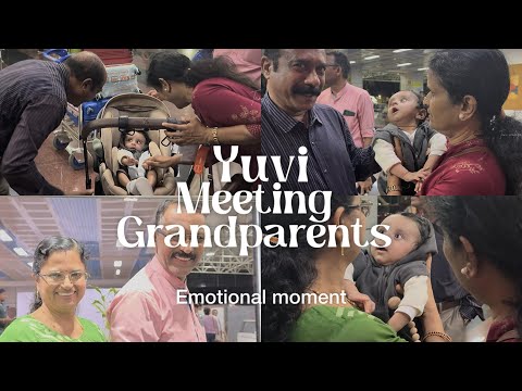Yuvi meeting grandparents | We are reunited with family | Emotional moment 