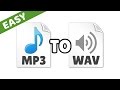 How to Convert MP3 to WAV by Open Source