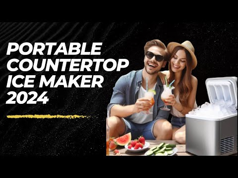 ✅ This EPIC Portable Countertop Ice Maker from AGLUCKY is AMAZING!