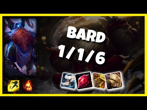 Bard EU Challenger SUPPORT (1/1/6) Gameplay Replay - Patch 10.23