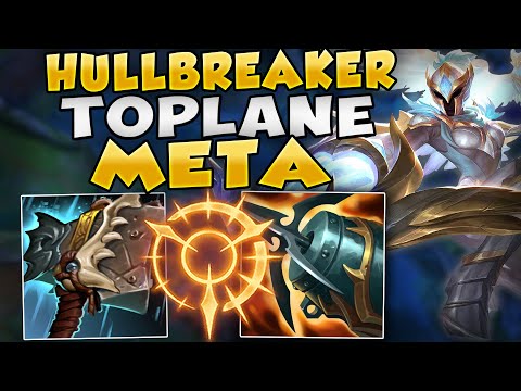 Hullbreaker Is INSANELY Strong Right Now After The Bruiser Item Nerfs (ULTIMATE SPLITPUSH)