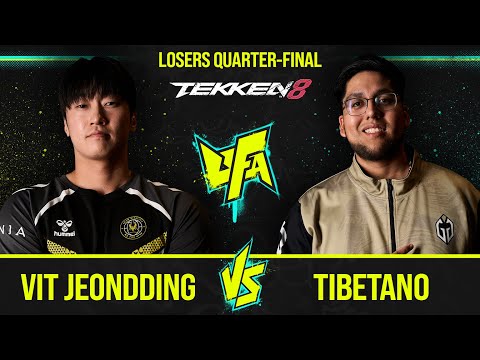 UFA 2025 - Tekken 8 - Losers Quarter-Final - JeonDDing (Eddy) VS Tibetano (Asuka)