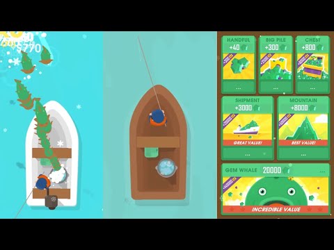 Hooked Inc: Fisher Tycoon Gameplay (by Lion Studios) | Android, iOS - YouTube
