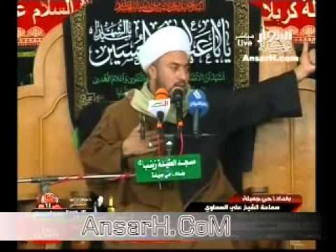 ⁣الشيخ علي السماوي ليلة 8 صفر 1435 هـ  خان النص النجف الاشرف