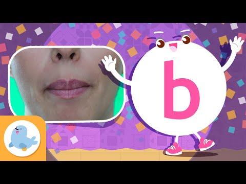 Fonética para niños 🗣 El sonido /B/ 🐛 Fonética en español 🎪
