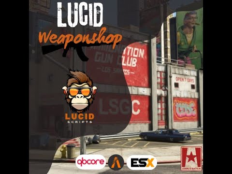 [QBCore][ESX][PAID] Lucid Scripts - Advanced Weapon Shop Job thumbnail 2
