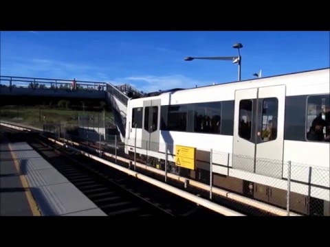 Oslo-Akershus T-bane - Linje 2: Gjønnes T-banestasjon [HD]