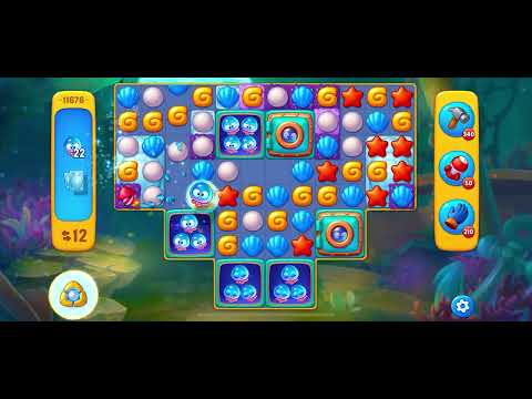 Fishdom level 11676 no boosters フィッシュダム ノーマル