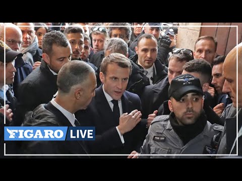 🔴ALTERCATION entre Macron et des policiers israéliens à Jérusalem