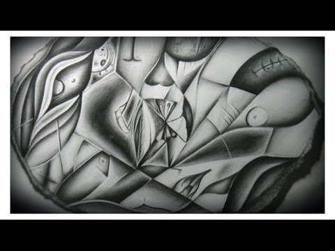 Fading - Abstract art | Graphite pencils [Timelapse]