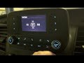Ford Transit Custom Clock Setting Multifunctional Display Time and Date