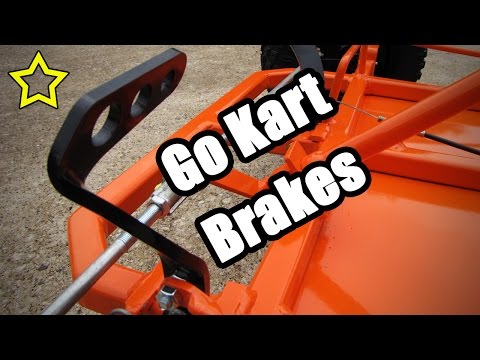 Go Kart Brakes: Pedal, Drum & Band Install Video