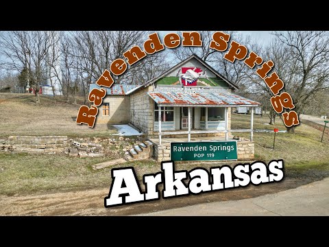 Ravenden Springs, Arkansas by drone