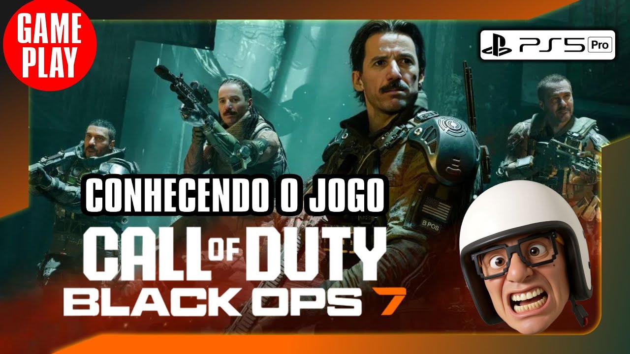 🎮🚨 CONHECENDO O Call of Duty: Black Ops 7   no  PS5 PRO  - GAMEPLAY  #callofduty