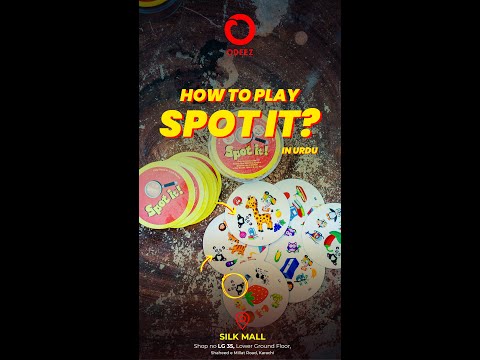 HOW TO PLAY SPOT IT?