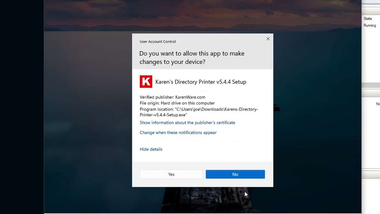 Printer Directory Installing Directory Printer on Windows 11 Home – Karenware.com Blog