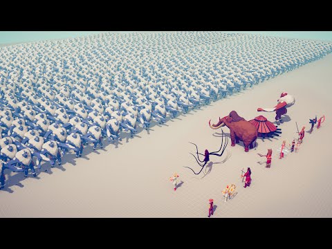 ALL 14 BOSS UNITS vs 100x STRONGEST UNITS ARMIES - Totally Accurate Battle Simulator TABS