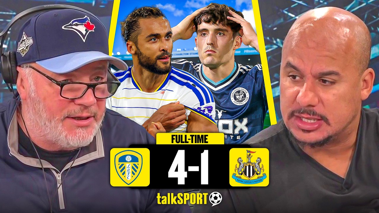 "WAKE-UP CALL!" Ally McCoist & Gabby Agbonlahor REACT to Leeds' 4-1 DEMOLITION of Newcastle!