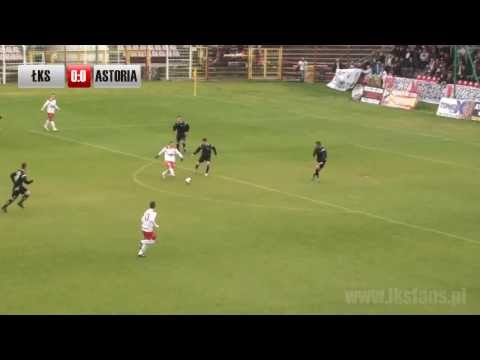 ŁKS Łódź 1:0 Astoria Szczerców (skrót meczu - 09.11.2013r.)