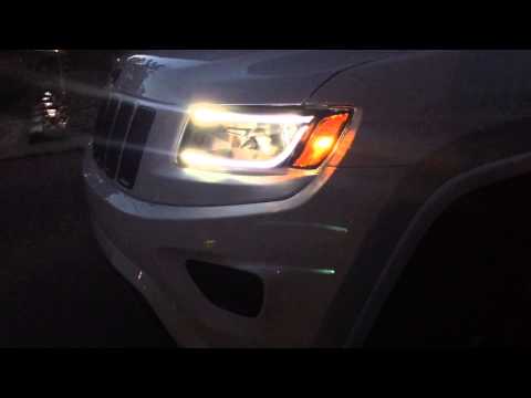 Eagle Eyes LED headlights on WK2 Jeep Grand Cherokee 2014 2015 Revotec