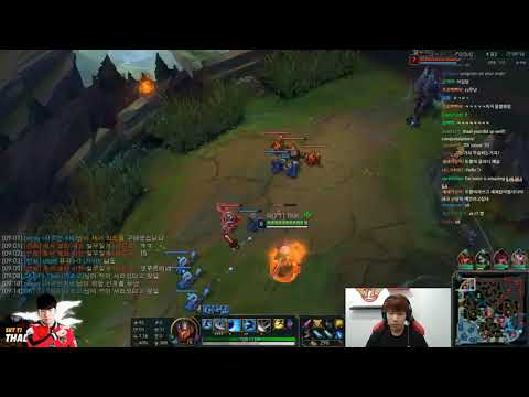 SKT Thal stream Yasuo, KDA 2/0/0, Mar 23, 2018