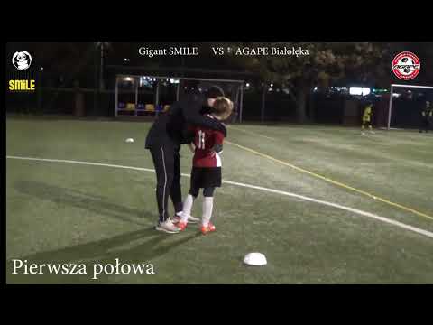 Agape Białołęka VS Gigant SMILE mecz ligowy 04.11.2022 rok. Rocznik 2012