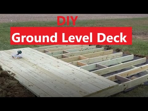 How To | | Deck Build | | Ground Level Deck | | DYI Home Deck | | Deck Building Tips| | RV Deck