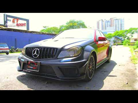 MERCEDES BENZ W204 CONVERT BLACK SERIES 507 EDITION BODYKIT