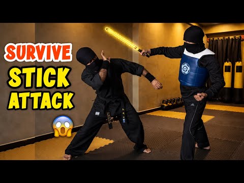 How To SURVIVE Stick ATTACK | This Move Can Save Your Life | Easy & Quick Self Defense