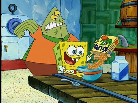 Spongebob: Every time butt kicking is mentioned in "The Bully"