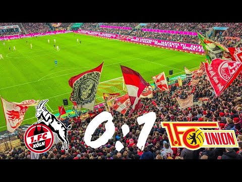 1.FC Köln - Union Berlin 0:1 Stimmung Ultras Köln 
