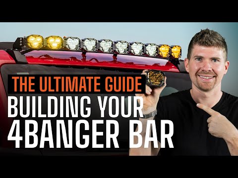 Building The All-New 4Banger Light Bar From Morimoto | Review & Installation