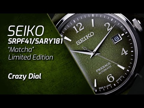 Crazy Dial | Seiko Presage SRPF41/SARY181 "Matcha" (Limited Edition)