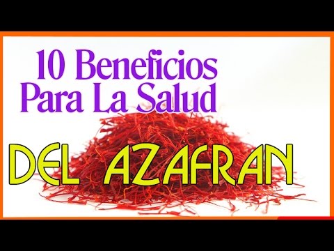 Beneficios Para La Salud Del Azafrán