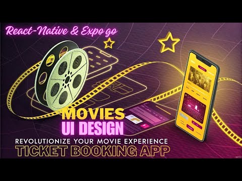 Movie Ticket Booking App | UI Design  | Source Code Included!