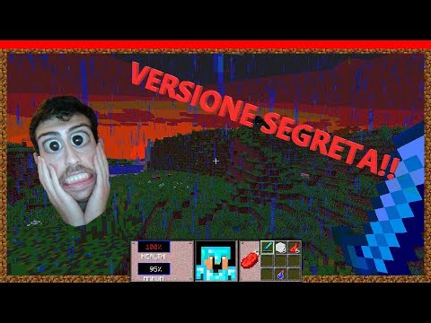 PROVO LA VERSIONE NASCOSTA DI MINECRAFT *creepy*