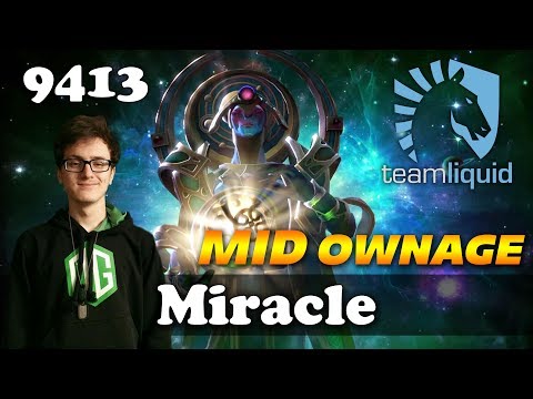 Miracle Oracle MID OWNAGE | 9413 MMR Dota 2