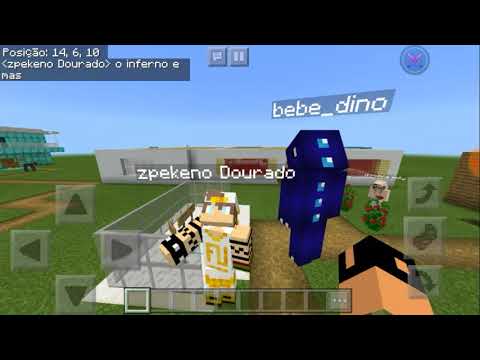 Xavecando meninas no MultiPlayer (Minecraft)