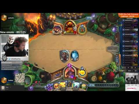 LotharHS Hearthstone 🚀 Lothar Uses Forbidden Flame with Atiesh