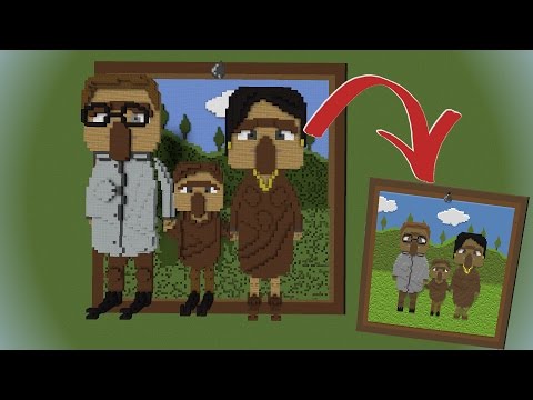 How to make Custom Paintings in Minecraft!