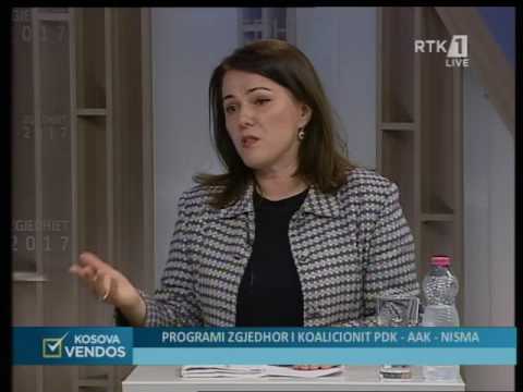 KOSOVA VENDOS - PROGRAMI ZGJEDHOR I KOALICIONIT PDK-AAK-NISMA