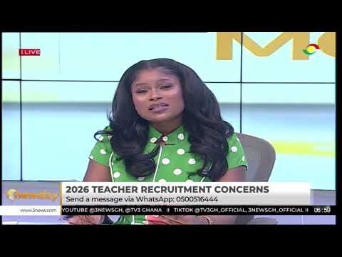 Concerns raised over 2026 Teacher Recruitment Process | TV3 New Day