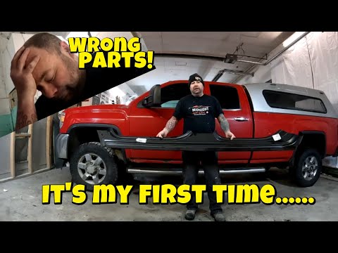 How to replace 2015 - 2018  GM truck rocker panels