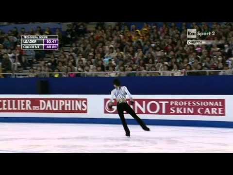 2015 Figure Skating World Champs Shanghai - men - FP - Yuzuru HANYU