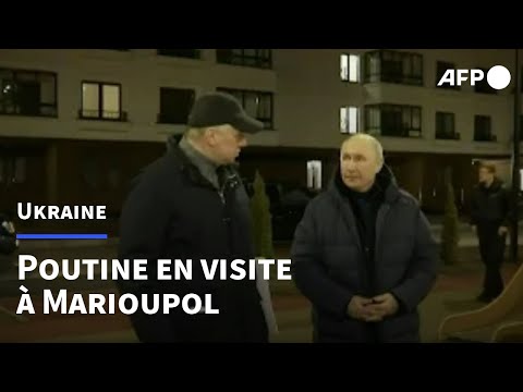 Ukraine: Poutine à Marioupol dévastée, première visite en zone conquise | AFP