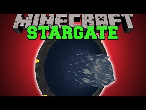 PopularMMOs - Minecraft: STARGATE (MOST EPIC TELEPORTING EVER!) Mod Showcase